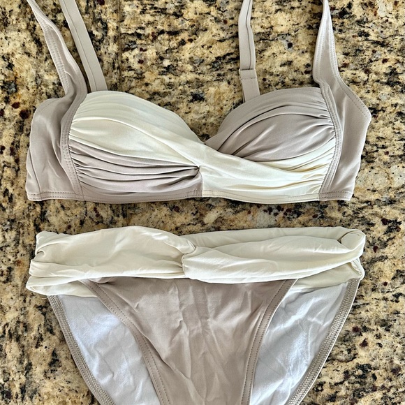 Mare blu color block bikini - Picture 4 of 9